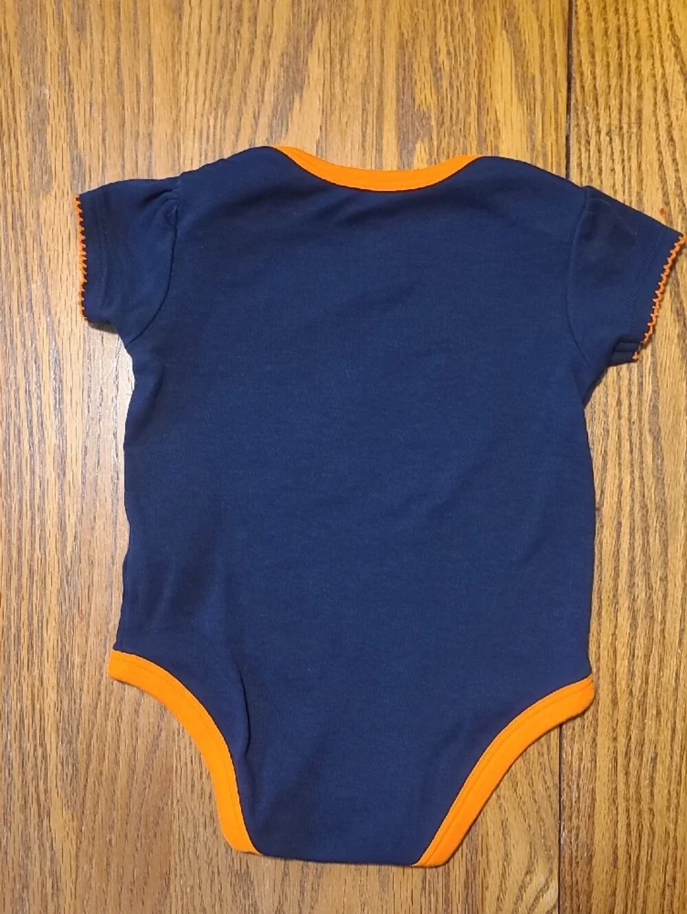 Chicago Bears Navy And Orange Infant Bodysuit - 12 Months